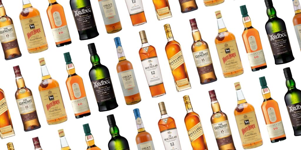Marcas de Whisky As 11 melhores vendidas no Brasil