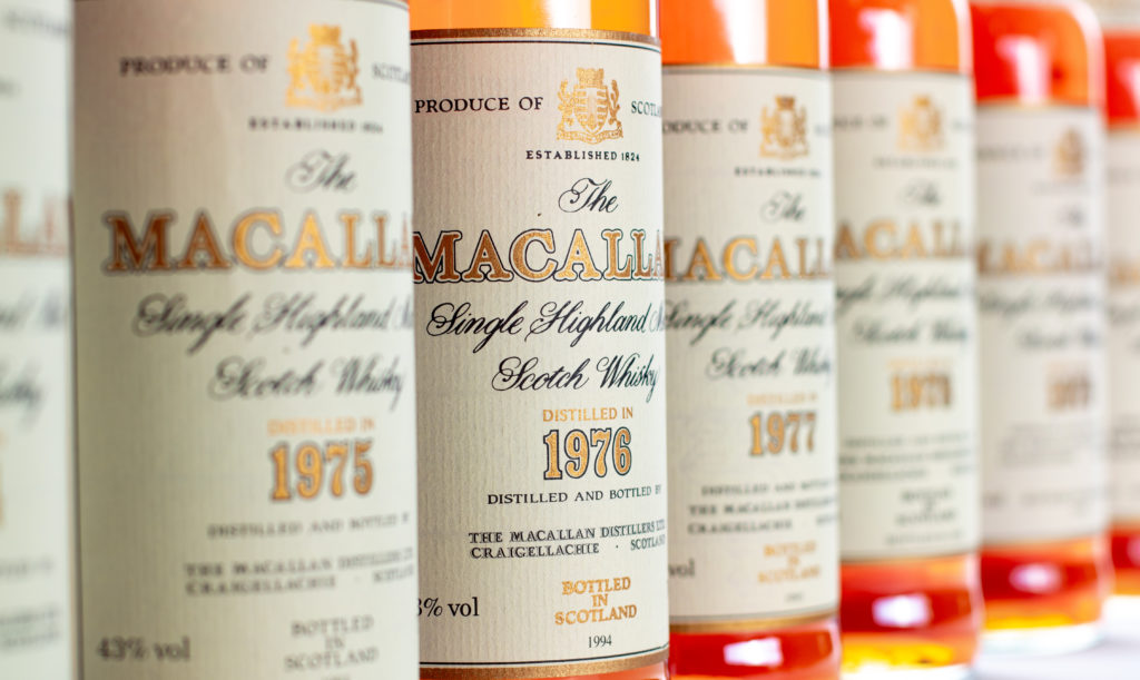Linhas e Tipos do whisky The Macallan