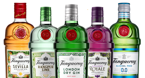 Tipos e versões do Gin Tanqueray