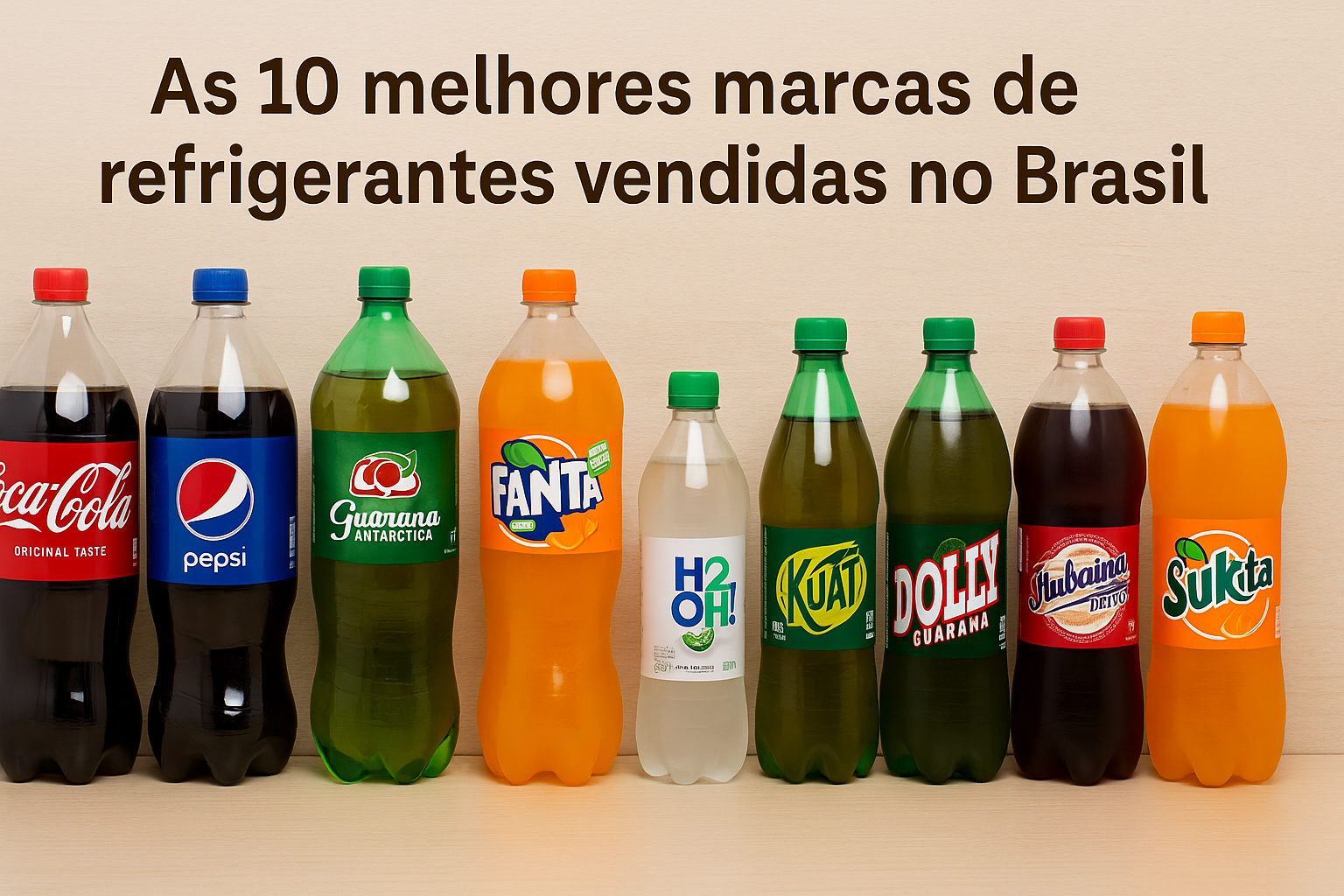 You are currently viewing As 10 Melhores Marcas de Refrigerantes Vendidas no Brasil