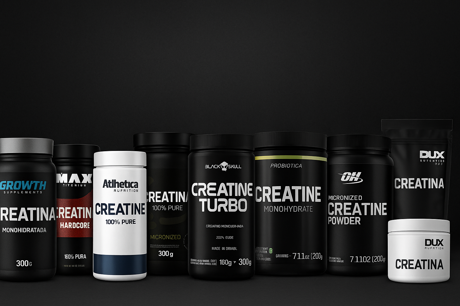 You are currently viewing As 10 Melhores Marcas de Creatina Vendidas no Brasil